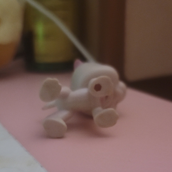 Littlest Pet Shop White & Lavender Puppy Figure - Picture 6 of 6